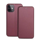 Ümbris kaanega Book Elegance Samsung A26 5G (viinamari)